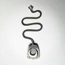 Chunky Silver Pendant: Naja Amulet