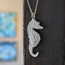 Silver Seahorse pendant