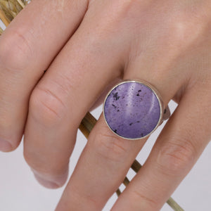 Purple Moon Ring