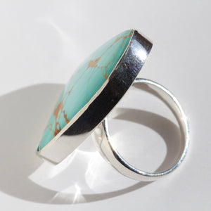Number 8 Turquoise Ring