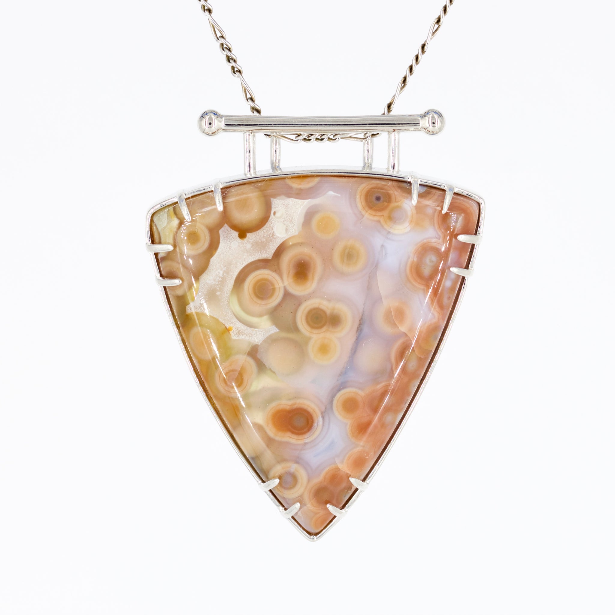 Ocean Jasper Lariat – Daisy Chains Jewelry