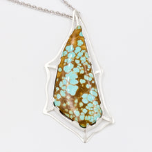 Number 8 Turquoise pendant
